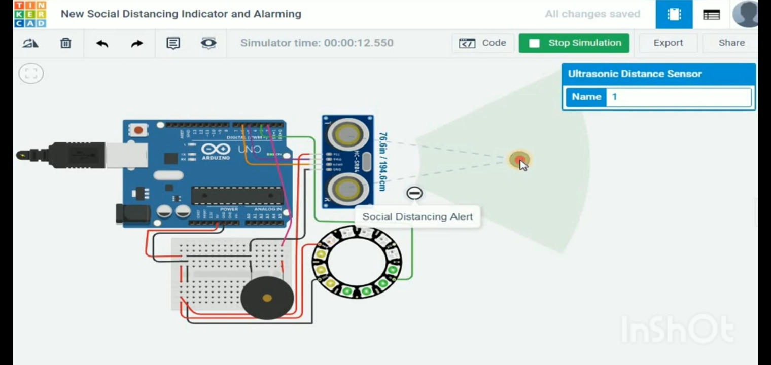 T-Rex Dinosaur Game on Arduino With Tinkercad 